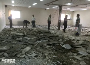 بازسازی سالن اجتماعات راه آهن نوین سازه نوین ایستا