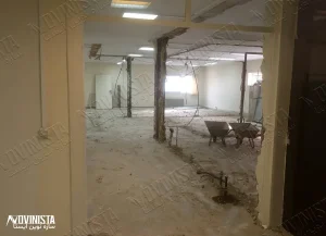 بازسازی سالن اجتماعات راه آهن نوین سازه نوین ایستا