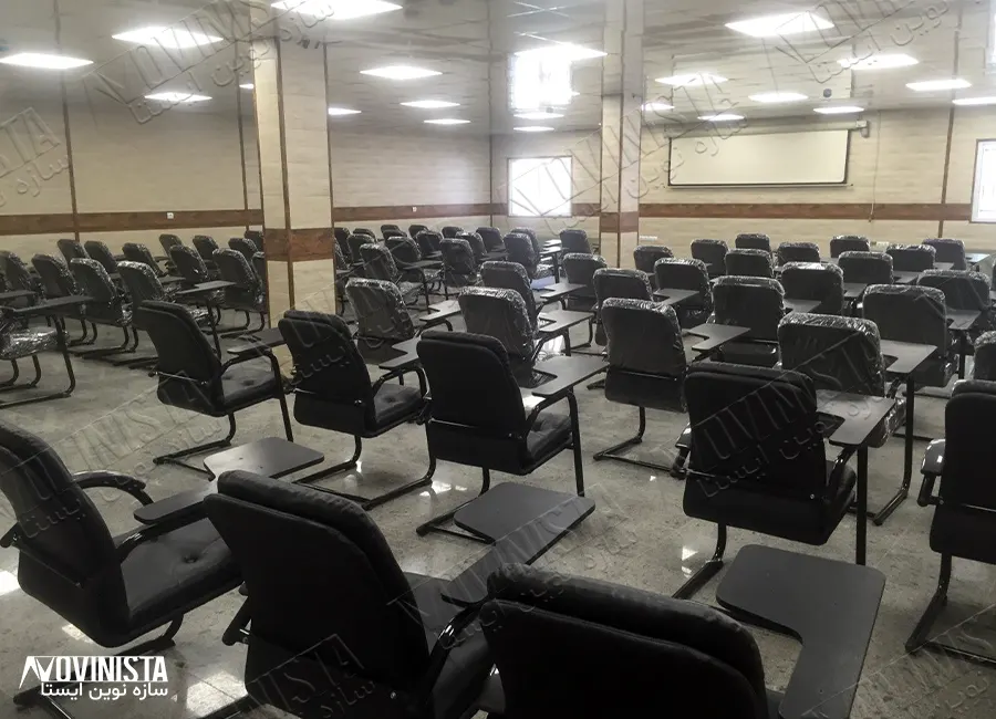 بازسازی سالن اجتماعات راه آهن نوین سازه نوین ایستا