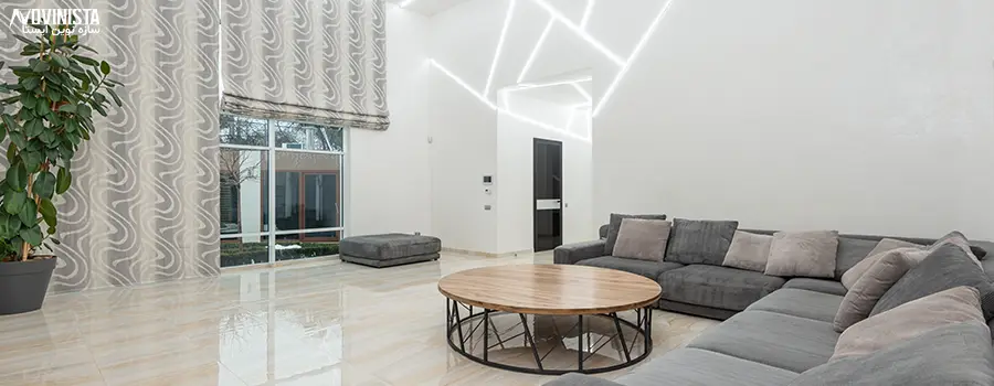 ویلاسازی لاکچری و دکوراسیون داخلی ویلا نوین ایستا - سازه نوین- نوین سازه